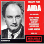 the album cover for Rysanek - Aida