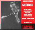 the album cover for Herbert von Karajan - Siegfried