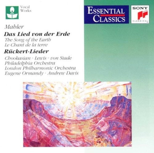 the album cover for Davis / London Philharmonic Orchestra - Das Lied Von Der Erde
