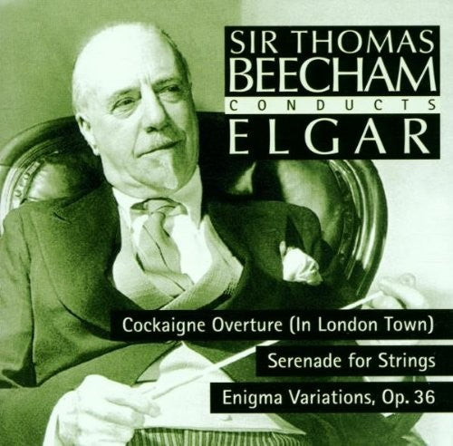 the album cover for Beecham - Enigma Variations