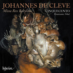 the album cover for Cinquecento - Cleve: Missa Rex Babylonis