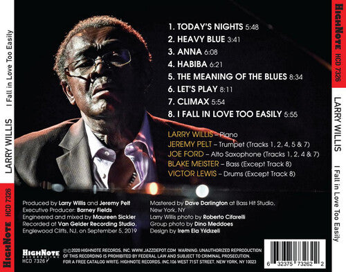Larry Willis - I Fall In Love Too Easily (CD)