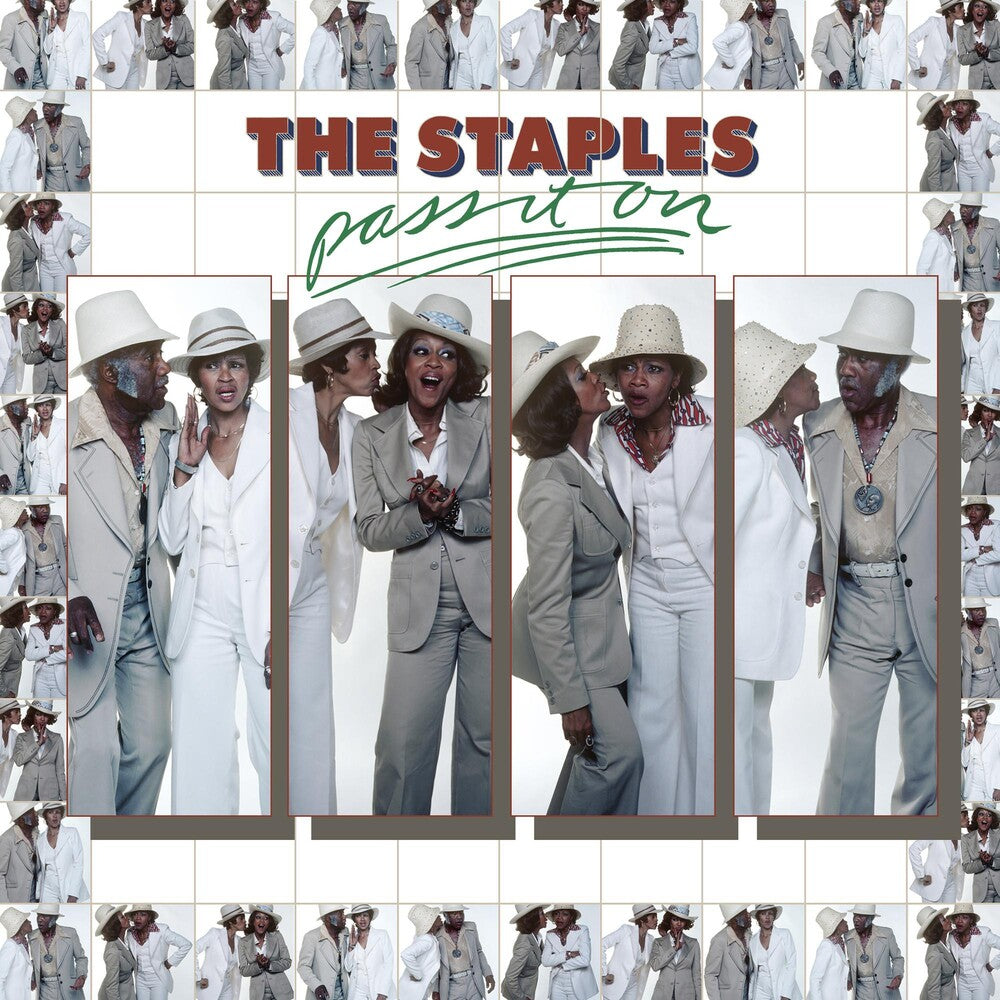 the album cover for Staples - Pass It On