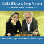 the album cover for Fryklof / Zilliacus / Forsberg - Swedish Violin Treasures