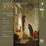 the album cover for Rinck / Trio Parnassus - Chamber Music 1