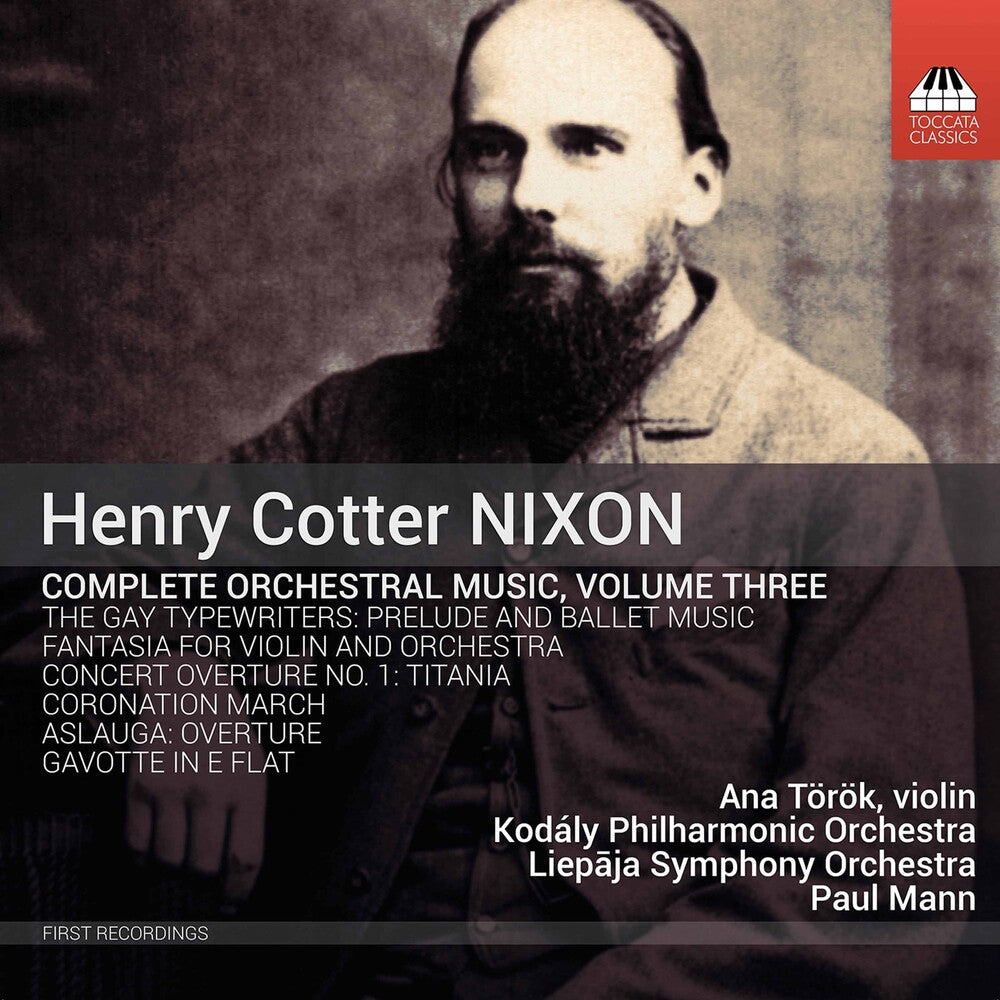 the album cover for Nixon / Torok / Mann - Orchestral Music 3