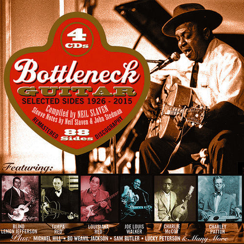 Varios artistas - Guitarra Bottleneck 1926-2015 (CD)
