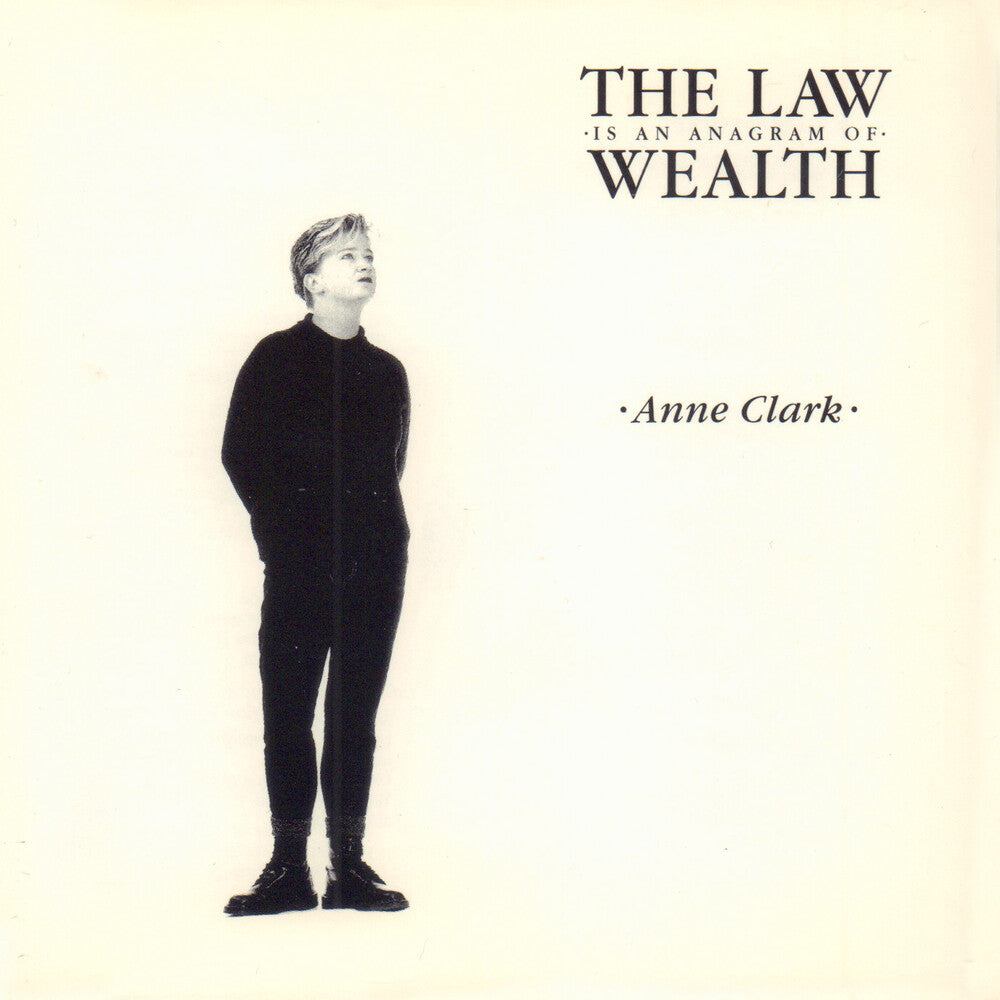 the album cover for Anne Clark - The Law Is An Anagram Of Wealth [LP]