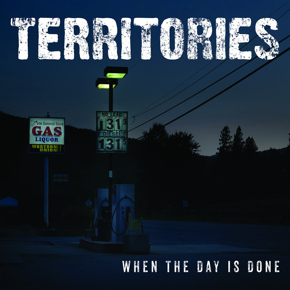the album cover for Territories - When The Day Is Done