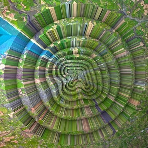the album cover for Aphex Twin - Collapse