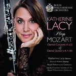 the album cover for Mozart - Katherine Lacy Plays Mozart
