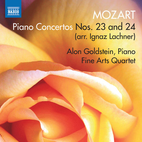 the album cover for Mozart - Piano Concertos 23 & 24