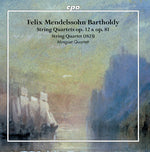 the album cover for Mendelssohn / Minguet Quartett - String Quartets 2