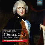 the album cover for Marin / Pasetti - 3 Sonatas 15
