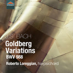 the album cover for J Bach S / Loreggian - Goldberg Variations BWV 988