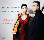 the album cover for Brahms - Violin Sonatas