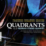 the album cover for Price / Pedroia String Quartet / Wood - Quadrants 2