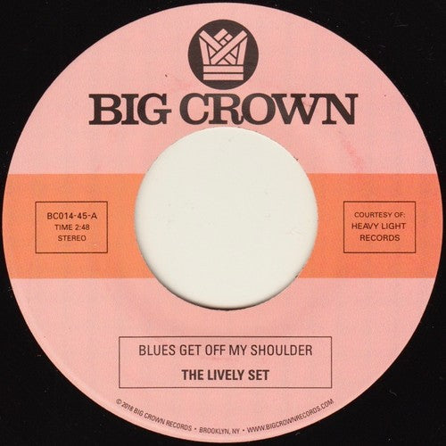 Lively Set - Blues Get Off My Shoulder / I'm Begging You (Vinyl)