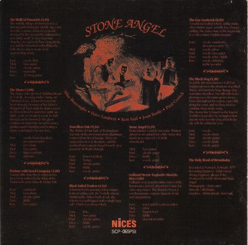 Stone Angel : Stone Angel (CD, Album, RE)