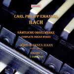 the album cover for C Bach PE / Hahn - Complete Organ Works 1