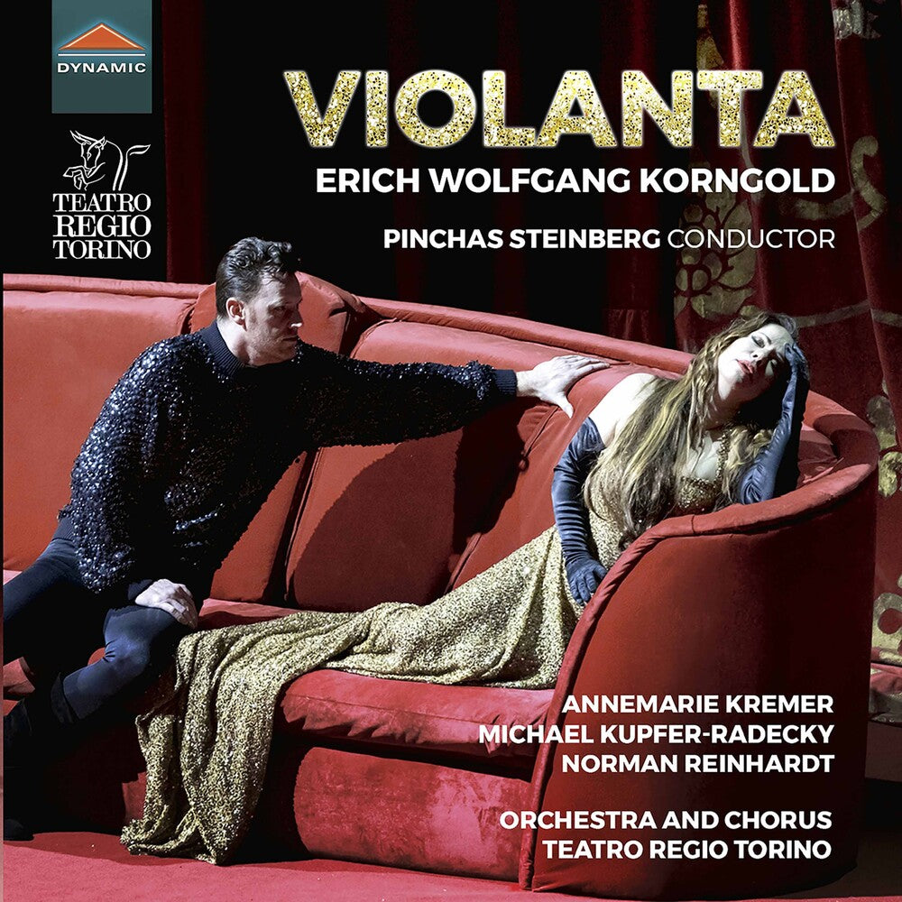 the album cover for Korngold / Steinberg / Reinhardt - Violanta