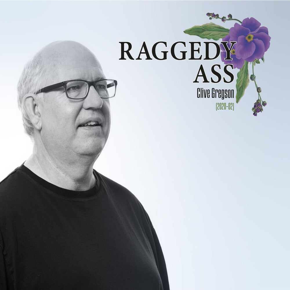 the album cover for Clive Gregson - Raggedy Ass (2020-02)