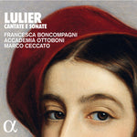 the album cover for Lulier / Ceccato - Cantate E Sonate