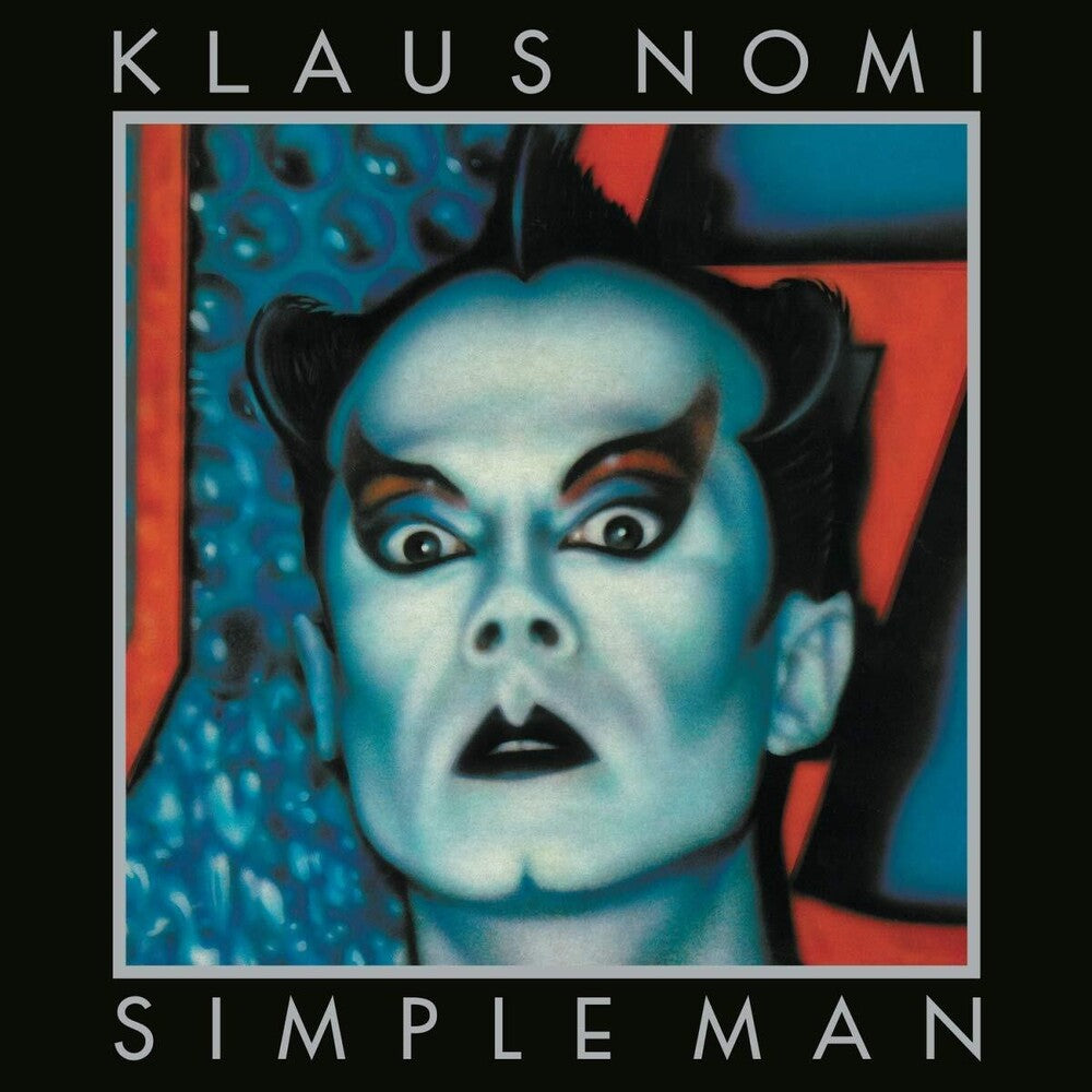 the album cover for Klaus Nomi - Simple Man