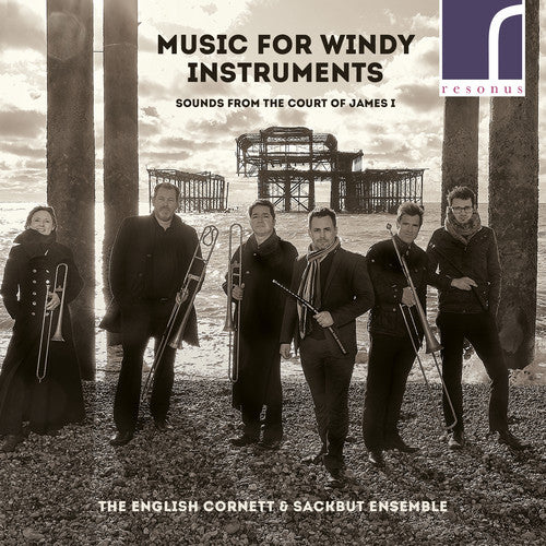 the album cover for Adson / English Cornett & Sackbut Ensemble - Music for Windy Instruments