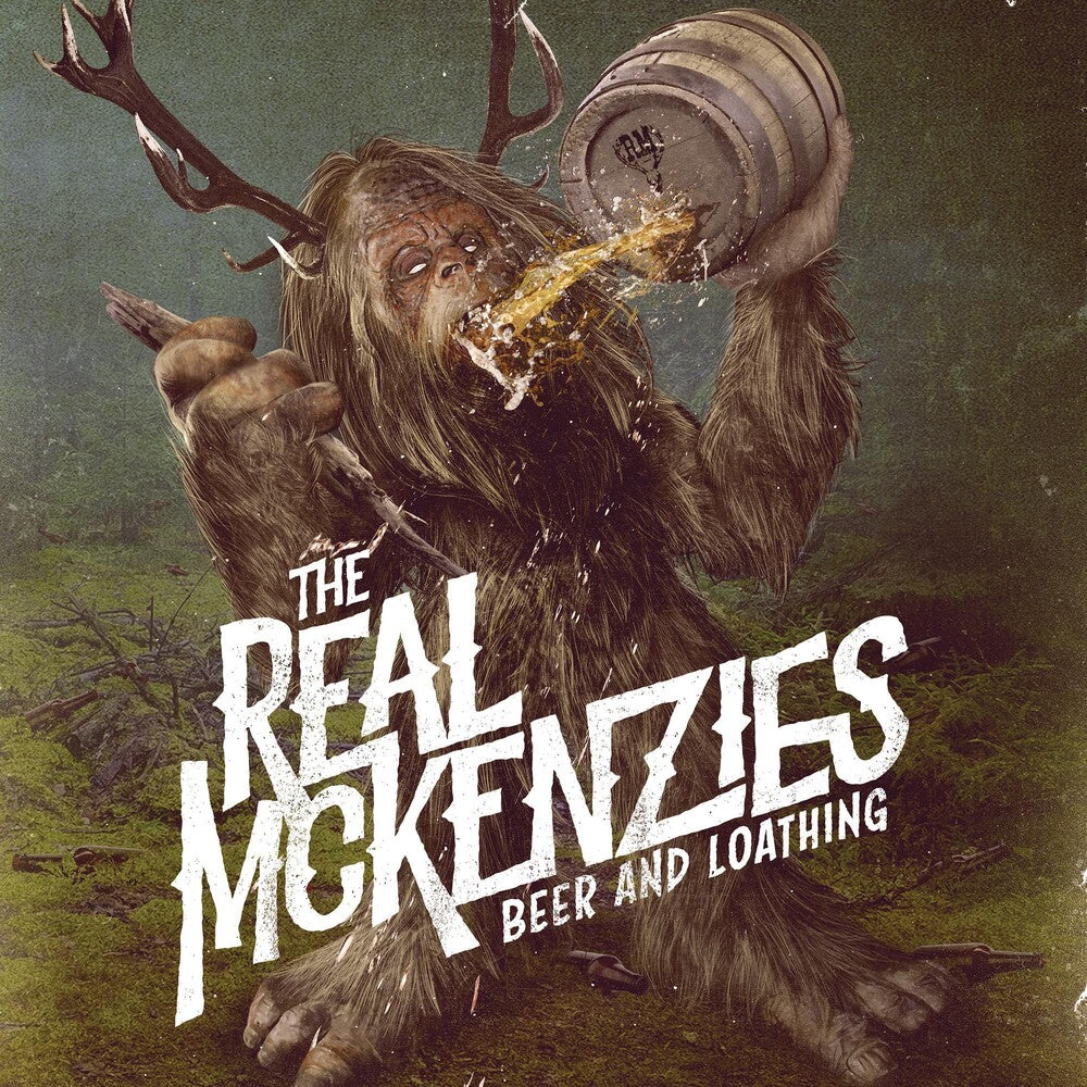 the album cover for Real McKenzies - Beer And Loathing [LP]