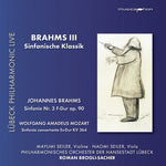 the album cover for Brahms / Seiler / Brogli-Sacher - Brahms 3