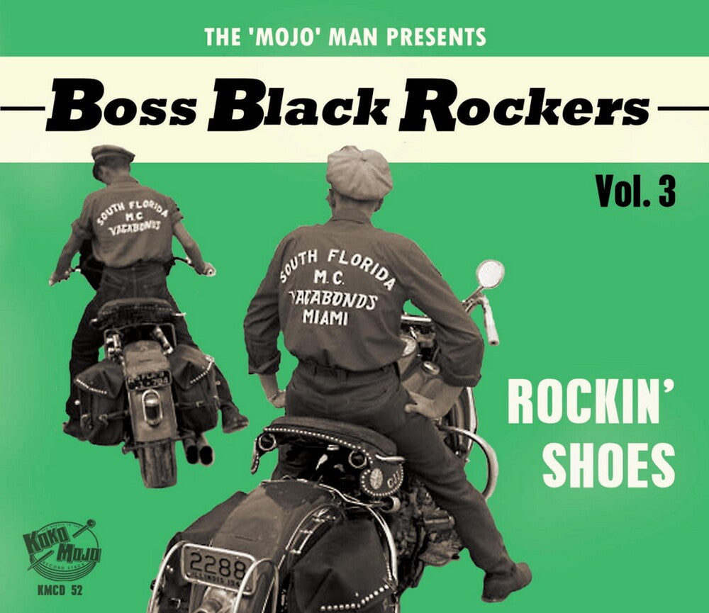 the album cover for Boss Black Rockers Vol 3 Rockin Shoes / Various - Boss Black Rockers Vol 3 Rockin Shoes (Various Artists)