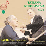 Tatiana Nikolayeva interpreta los Conciertos para piano 2 de Bach (CD)