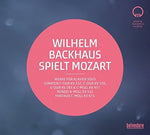 the album cover for WILHELM BACKHAUS - Wilhelm Backhaus Spielt Mozart