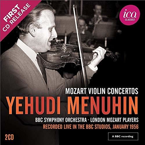 the album cover for Mozart / Menuhin - Mozart Violin Concertos