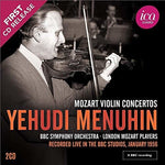 the album cover for Mozart / Menuhin - Mozart Violin Concertos