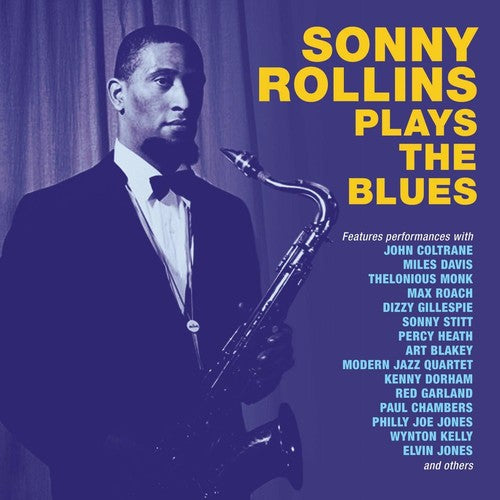 the album cover for Sonny Rollins - Sonny Rollins Plays The Blues