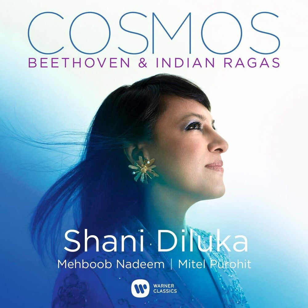 the album cover for Shani Diluka - Cosmos - Beethoven & Indian Ragas [Digipak]
