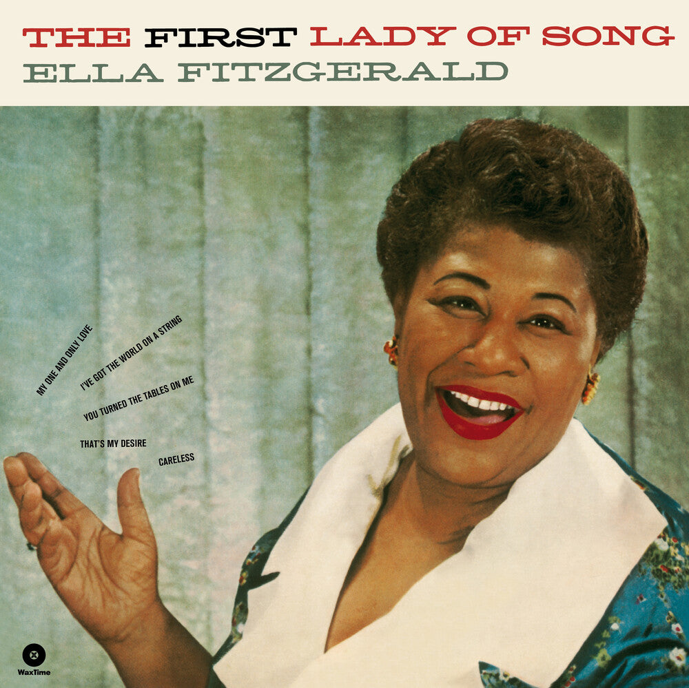 the album cover for Ella Fitzgerald - First Lady Of Song (Spa)
