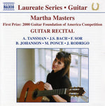 the album cover for Martha Masters - Laureate Series: Martha Masters Guitar Recital