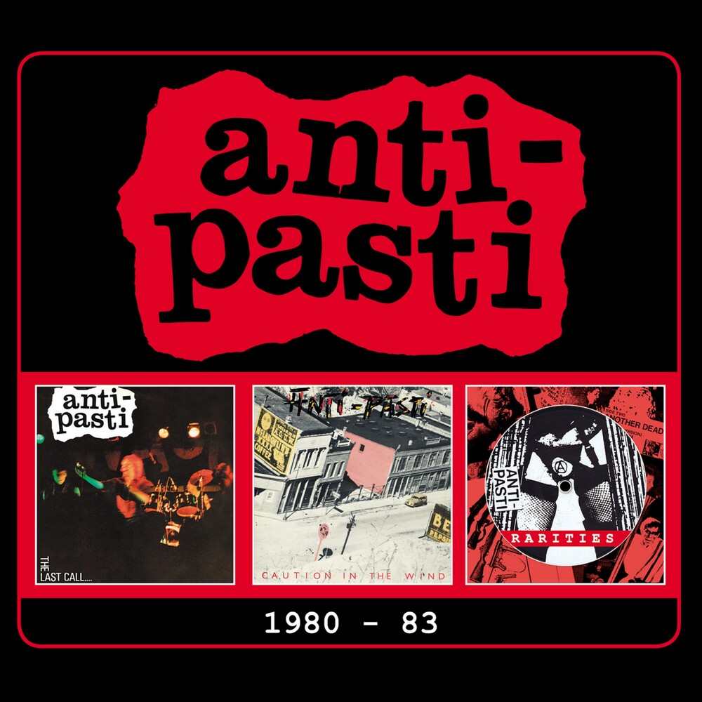 the album cover for Anti-Pasti - 1980-1983