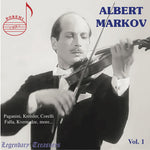 the album cover for Brahms / Markov / Moscow Radio Symphony Orchestra - Albert Markov 1