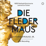 the album cover for Strauss / Aikin / Wdr Rundfunkchor - Die Fledermaus