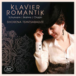 the album cover for Brahms / Shorena Tsintsabadze - Klavier Romantik