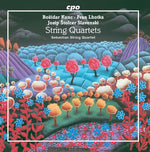 the album cover for Kunc / Sebastian String Quartet - Works for String Quartet