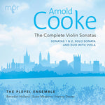 the album cover for Cooke / Pleyel Ensemble - Complete Sonatas for Violin