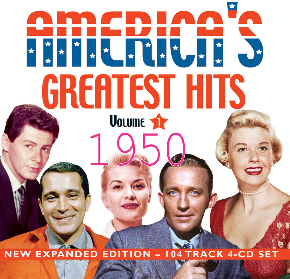 the album cover for Americas Greatest Hits 1950 / Various - America's Greatest Hits 1950 (Various Artists)