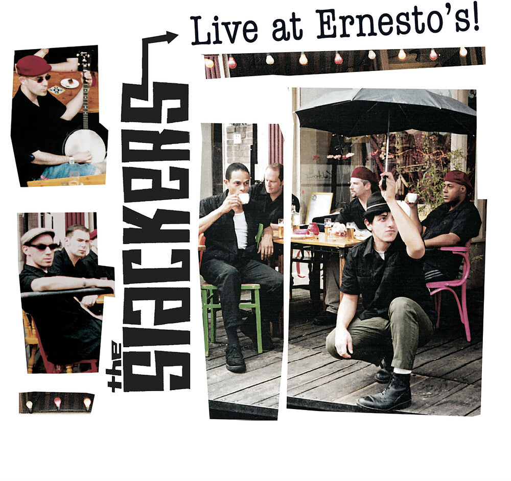 the album cover for The Slackers - Live At Ernesto's