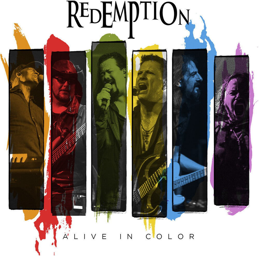 the album cover for Redemption - Alive In Color (2CD+DVD)