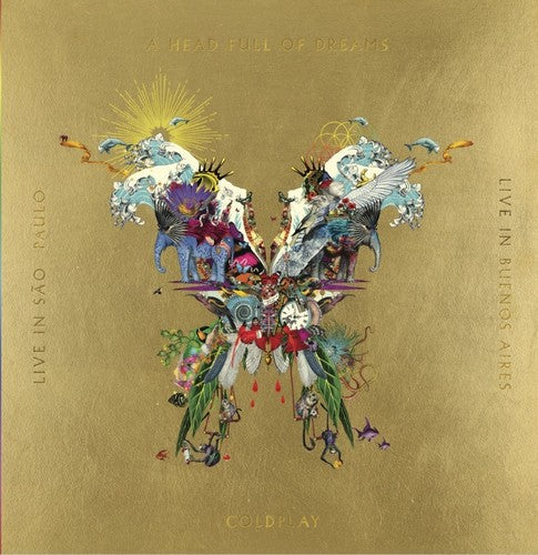 Coldplay - En vivo en Buenos Aires/En vivo en São Paulo/Una cabeza llena de sueños (CD)
